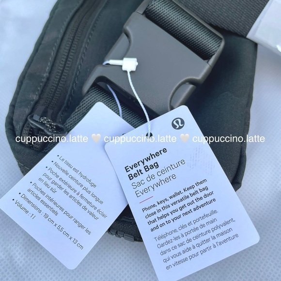 🌲NWT🤎Lululemon Athletica Everywhere Belt Bag in ‘Heritage Camo’ Green - Picture 9 of 13
